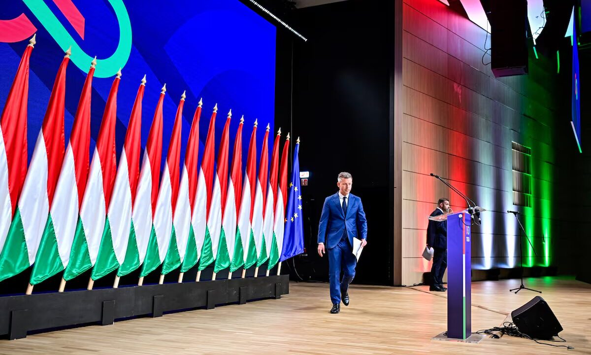 Hungary’s election winner Magyar says to suspend state media news broadcast